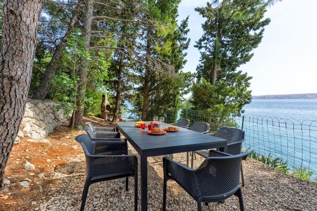 Allseason House On The Sea Karlobag Exterior foto